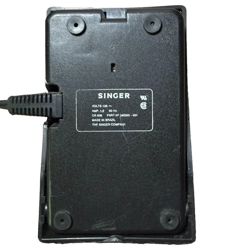 Singer CR606 Foot Pedal Controller 3 Prong 362095-001 Tested Working OEM